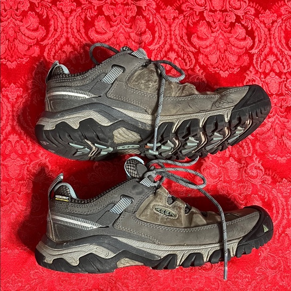 Keen Targhee III Brown and Gray Waterproof Outdoor Hiking Shoes Size 8 - Picture 3 of 11